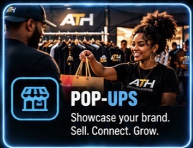 Pop-Ups: Showcase your brand. Sell. Connect. Grow.