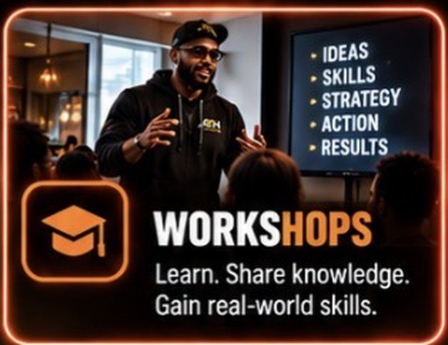 Workshops: Learn. Share knowledge. Gain real-world skills.