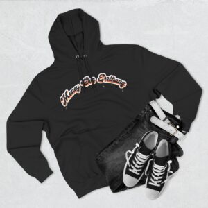 Money Ovr Errthang Three-Panel Fleece Hoodie- Full Logo on back